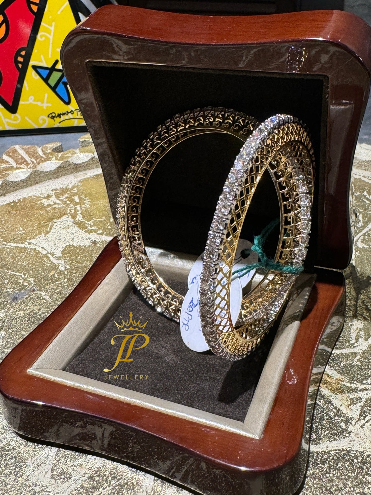 Diamond Runners / Single Line Bangles