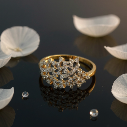 Splash Sparkle Natural Diamond Ring