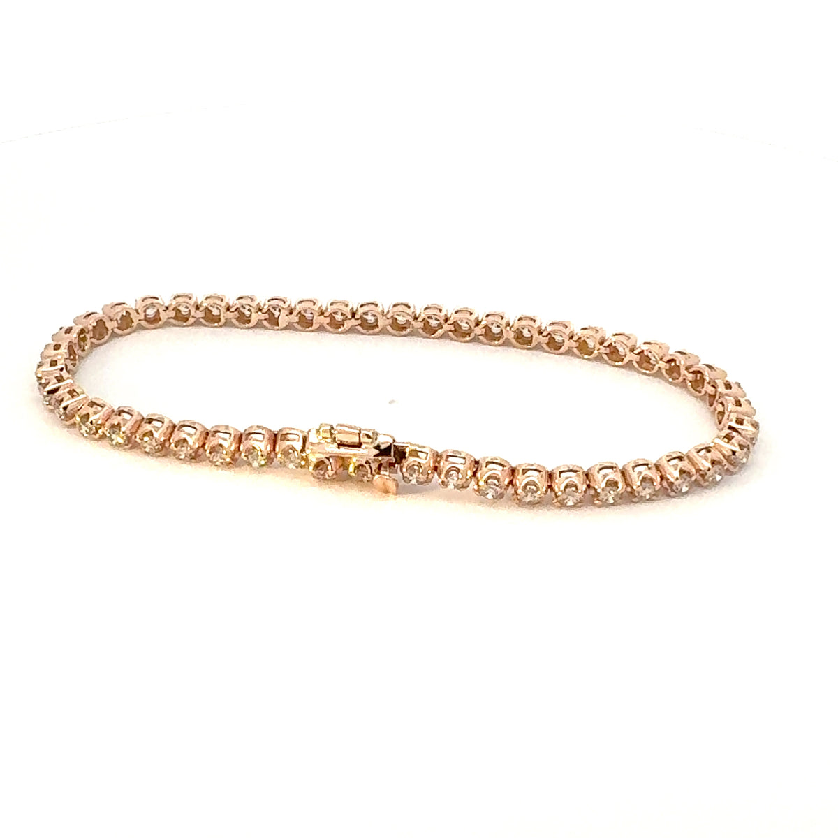 Tennis Bracelet in Rose Gold