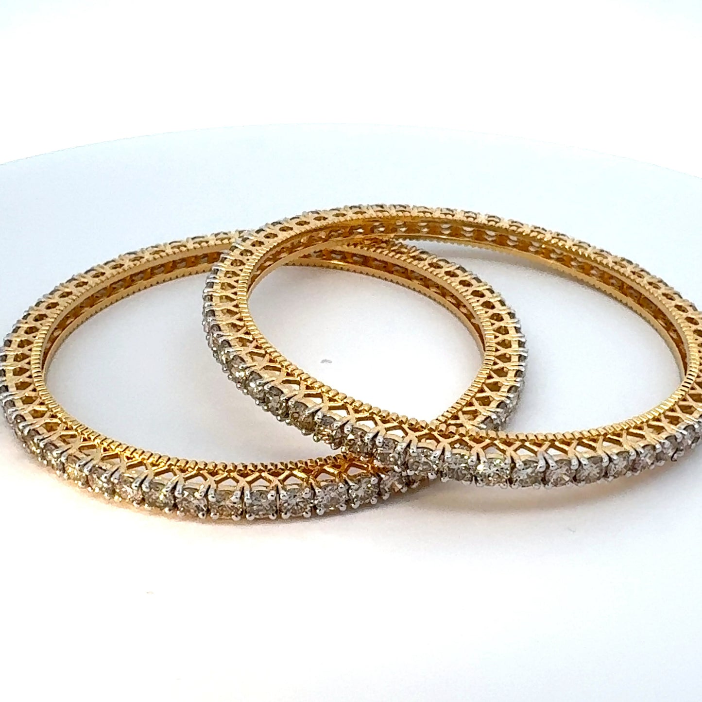 Diamond Runners / Single Line Bangles