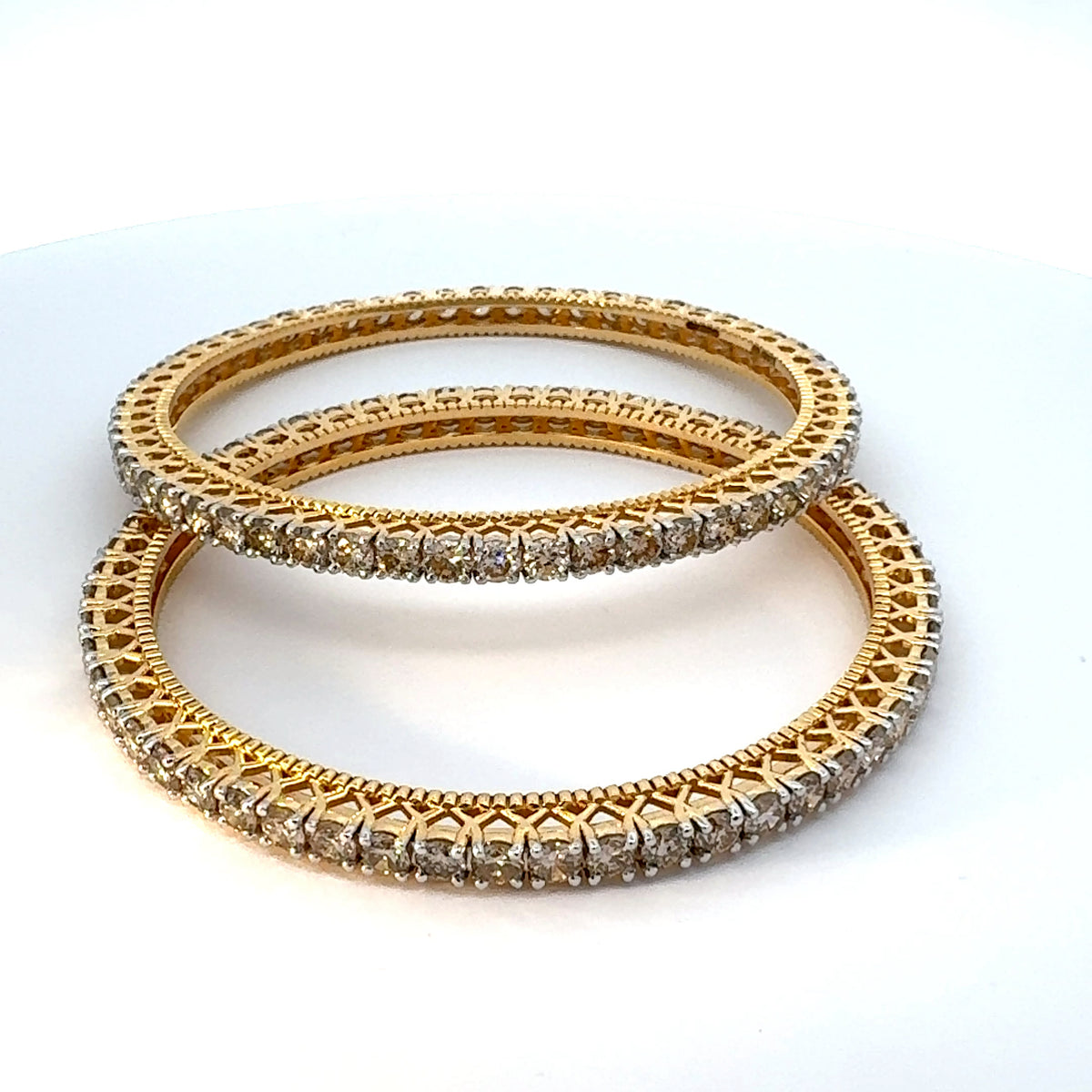 Diamond Runners / Single Line Bangles