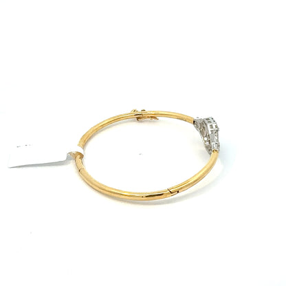 Emerald Cut Diamond Illusion Bracelet