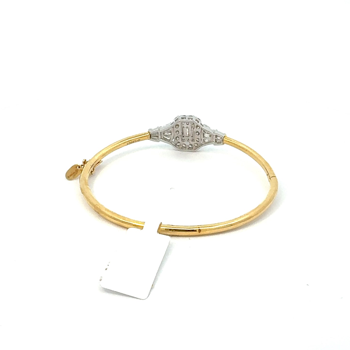Emerald Cut Diamond Illusion Bracelet