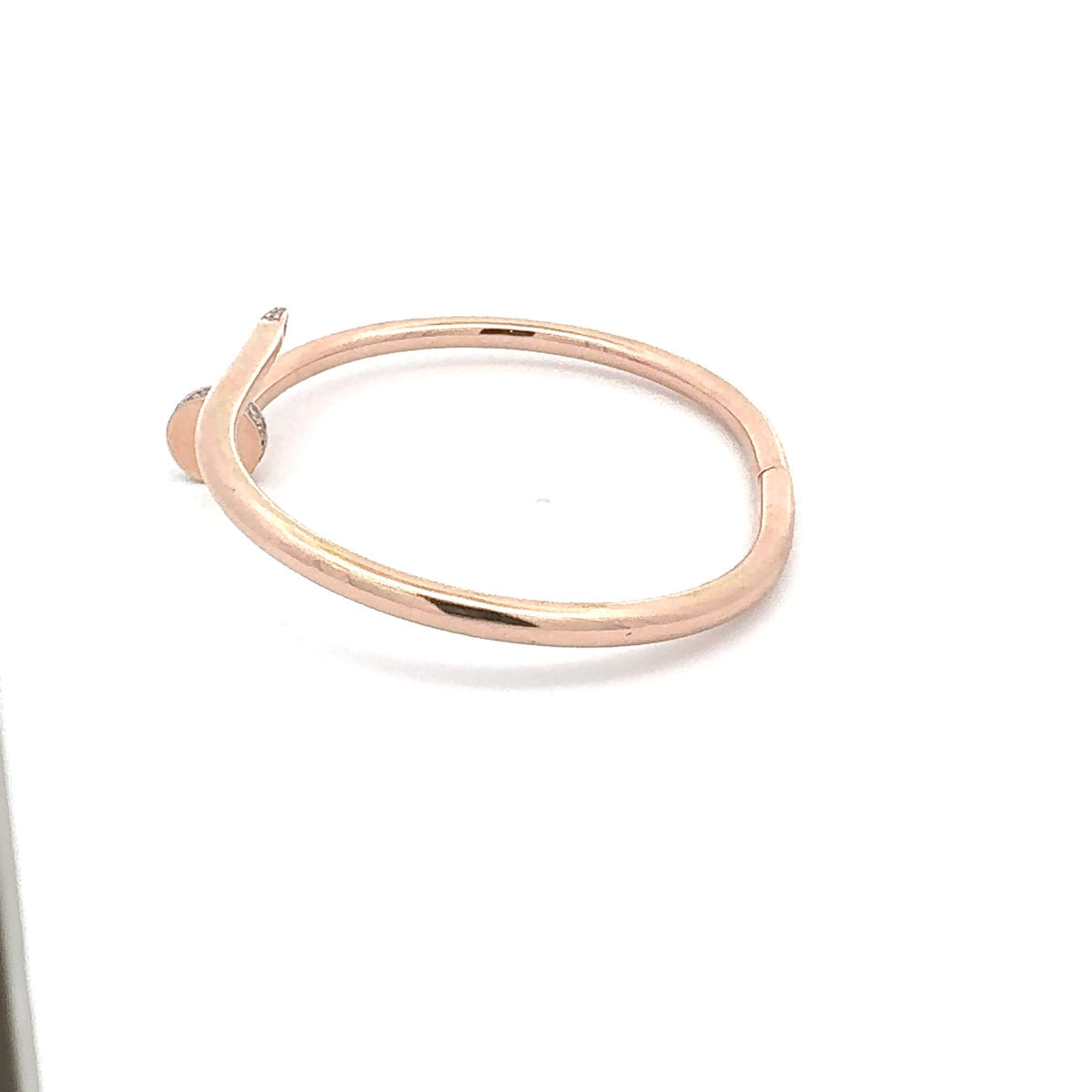 Nail It Rose Gold With Natural Diamonds