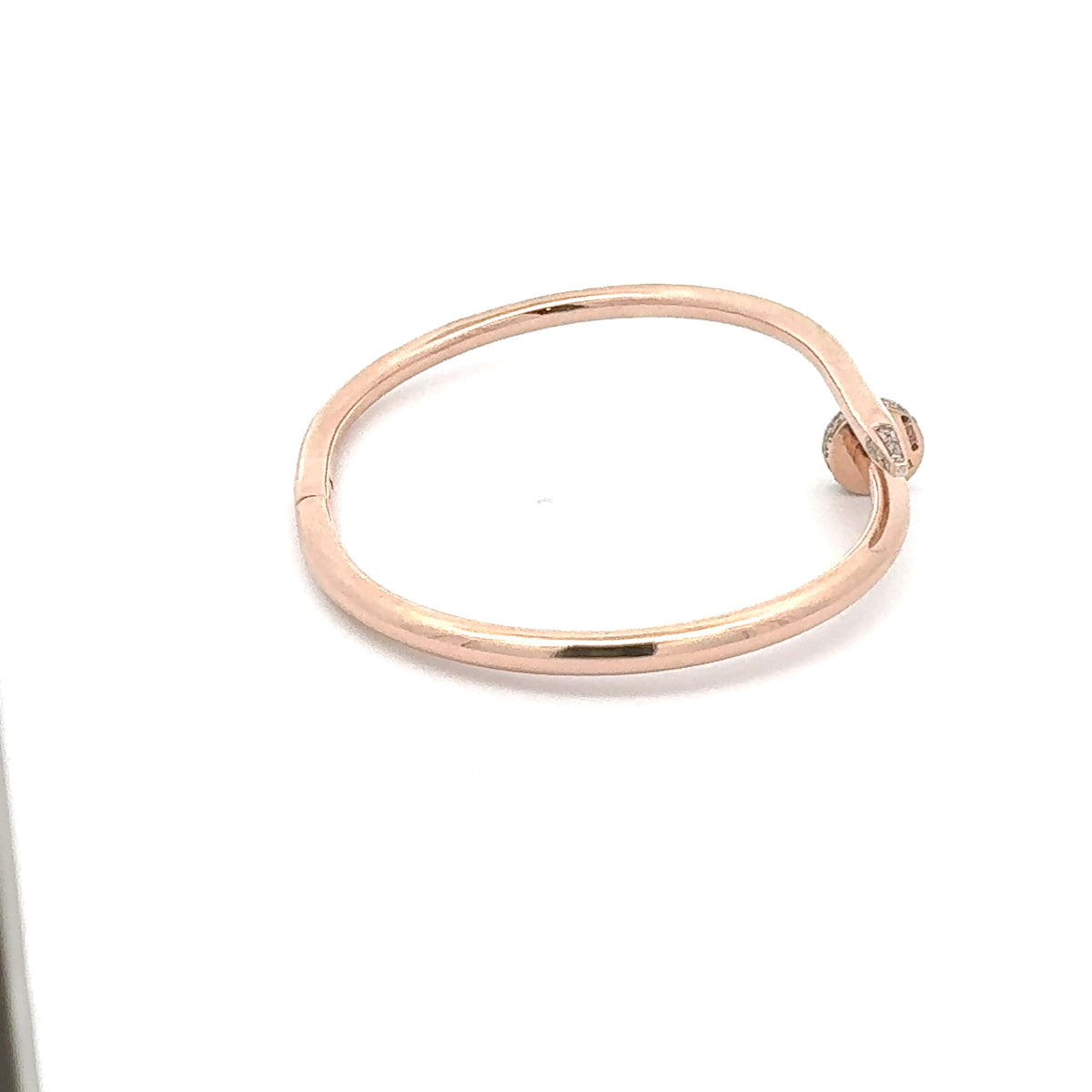 Nail It Rose Gold With Natural Diamonds