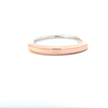 Tiff Inspired Lock Bracelet Natural Diamonds