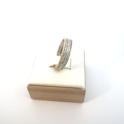Diamond Channel Eternity Band