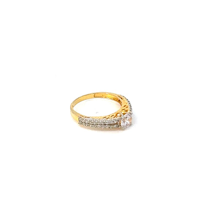 Elegant 1 ct Solitaire Promise Ring