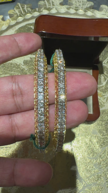 Diamond Runners / Single Line Bangles