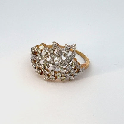 Splash Sparkle Natural Diamond Ring